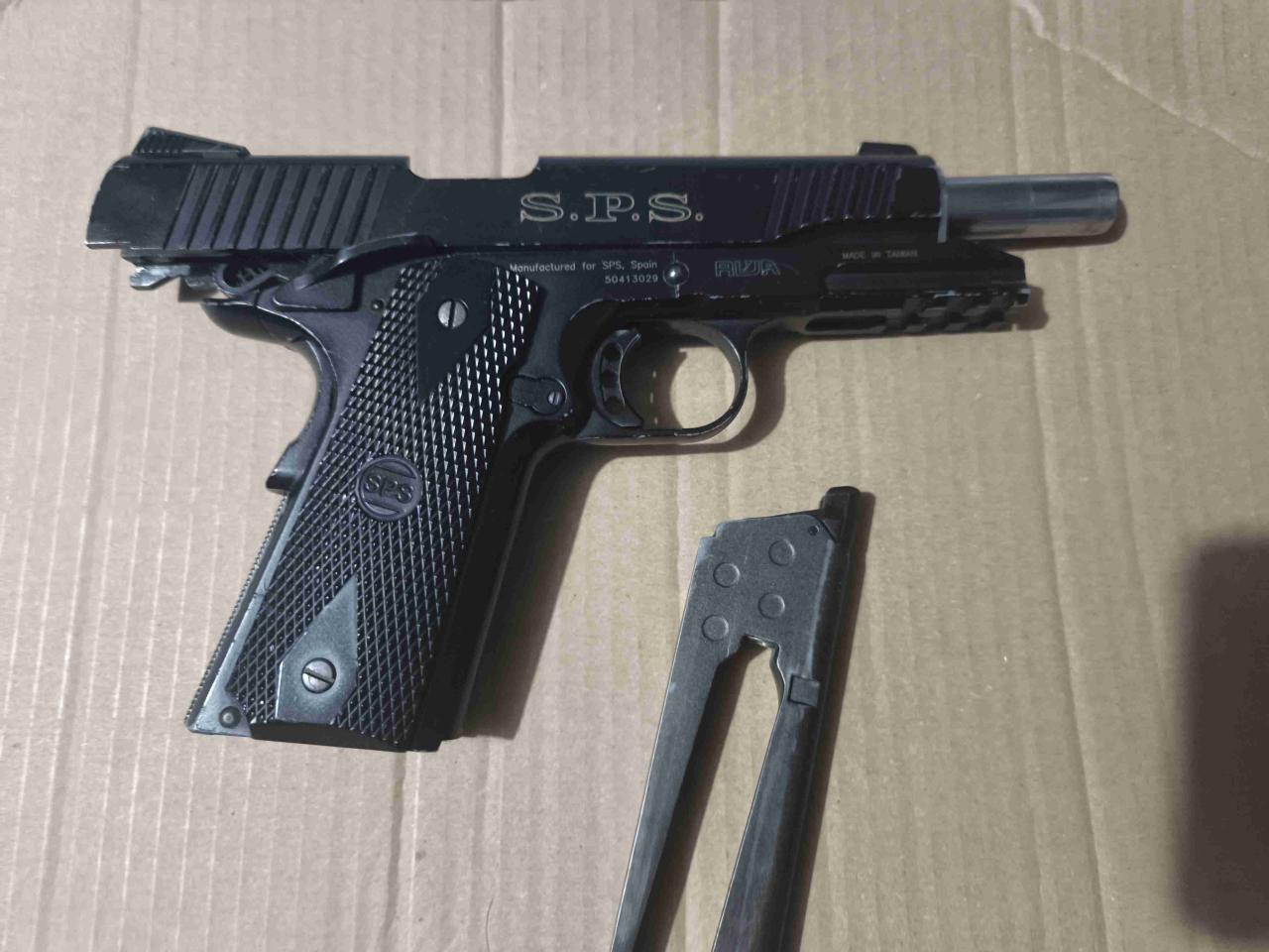 se vende replica airsoft 1911 full metal - miniatura 4