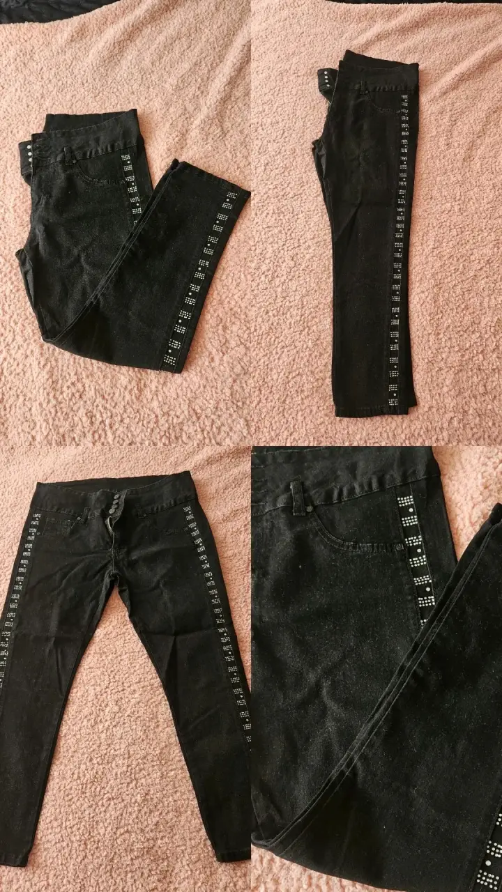 Pantalones negros ajustados - miniatura 4