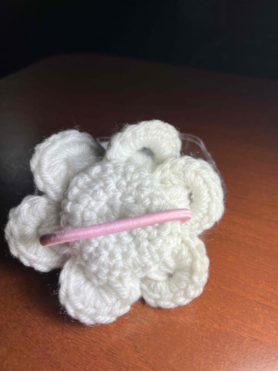 Flor de lana blanca - miniatura 2