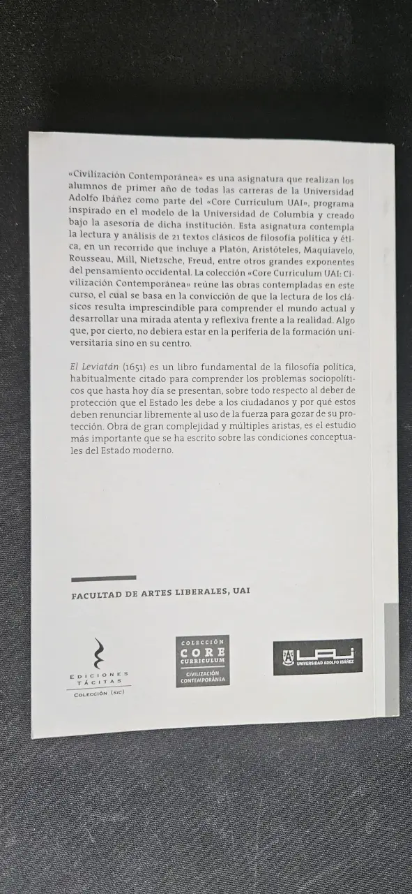 Libro El Leviatán de Thomas Hobbes - miniatura 2