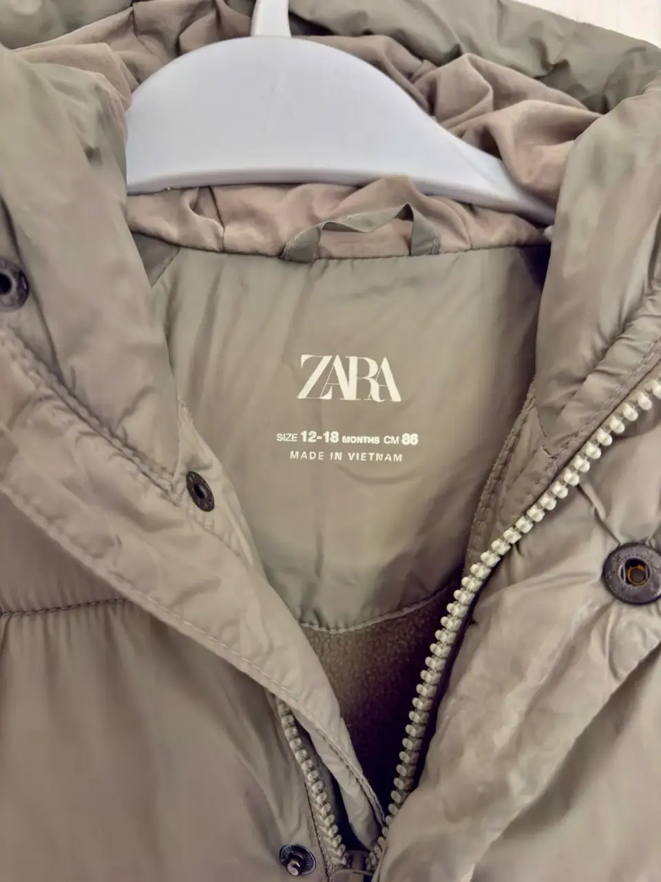 Parka abrigo ZARA niño - miniatura 4