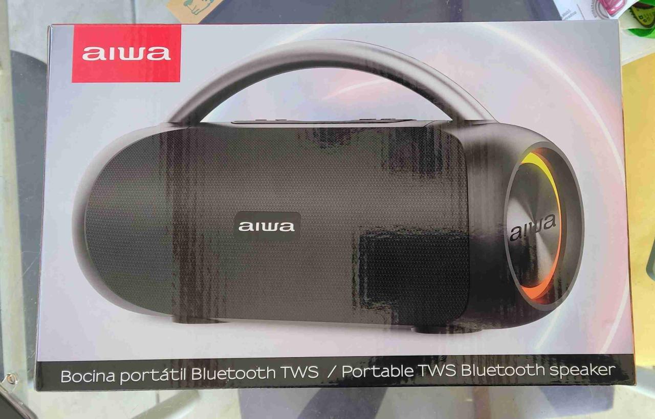 Parlante Bluetooth Aiwa portátil - miniatura 2