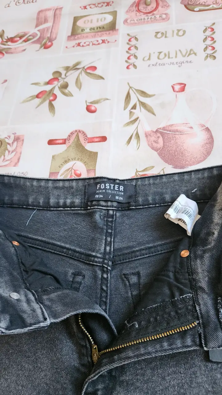 Jeans Foster gris oscuro nuevos - miniatura 4