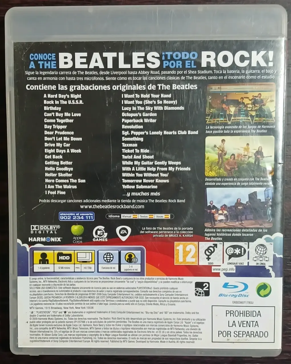 The Beatles Rock Band PS3 - miniatura 3