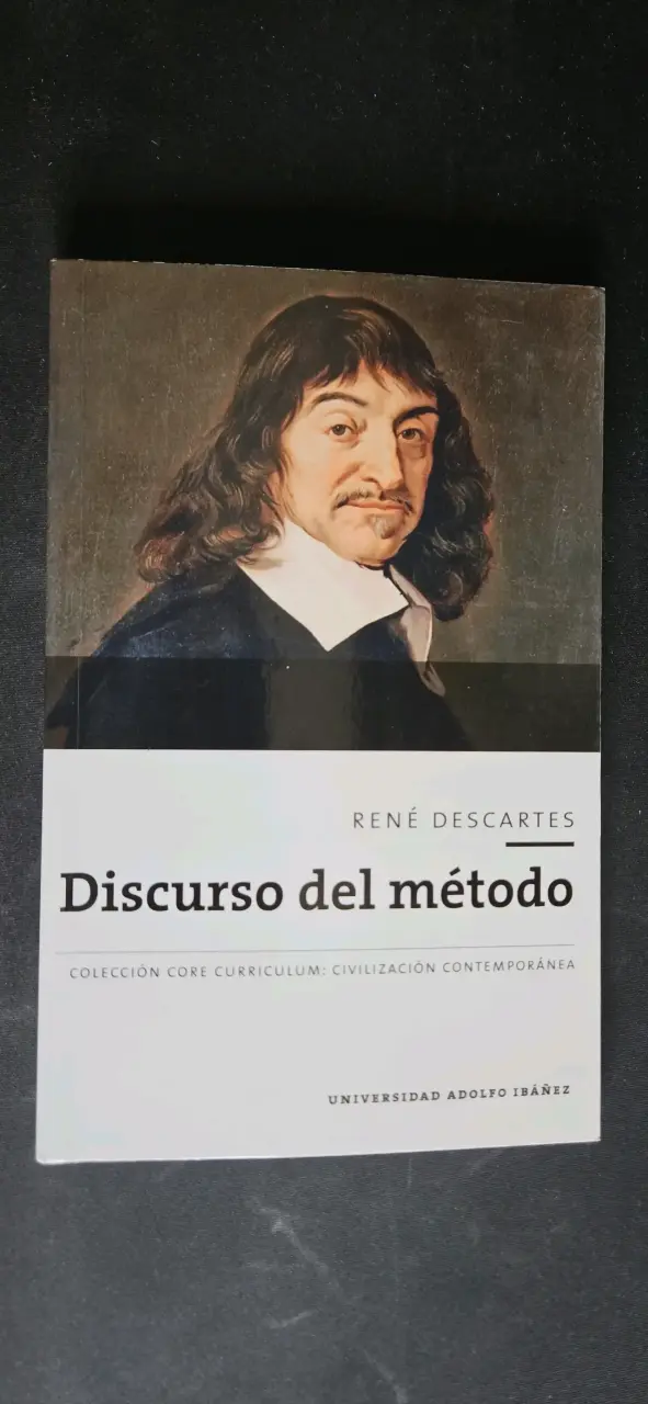 Libro 'Discurso del método' de René Descartes