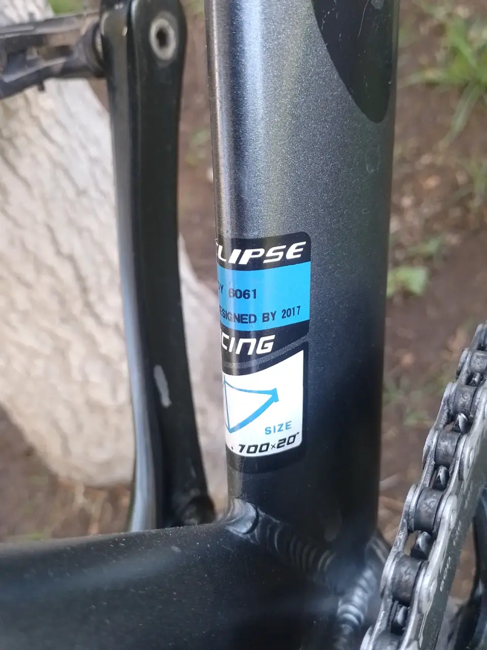 Bicicleta fija eclipse negra - miniatura 2