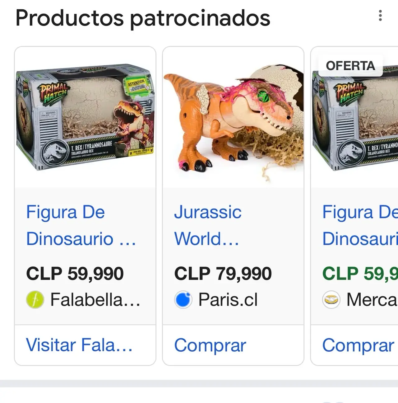 Figura de dinosaurio T-Rex - miniatura 1