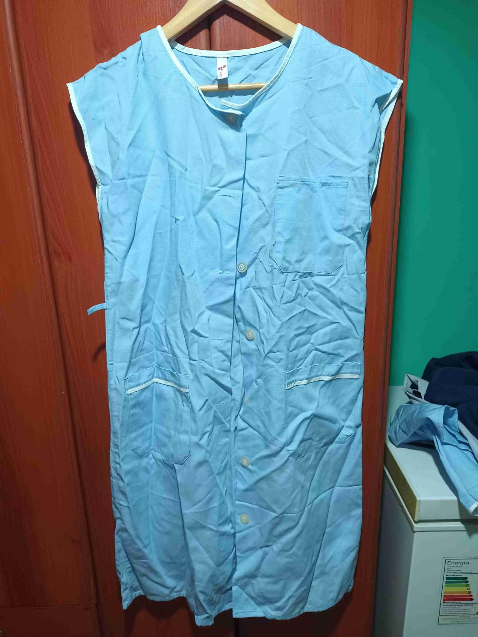 Chaleco médico azul claro - miniatura 5