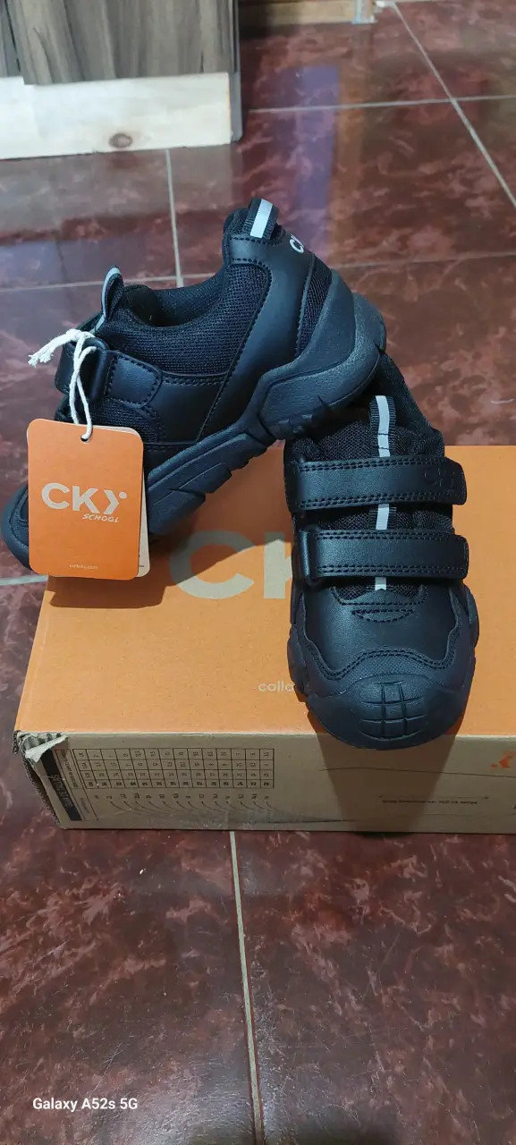 Zapatos escolar  con velcro COLLOKY - miniatura 2