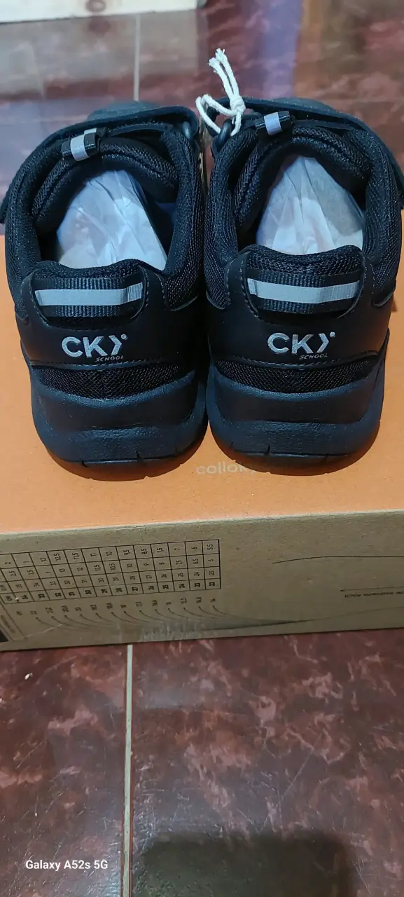 Zapatos escolar  con velcro COLLOKY - miniatura 6