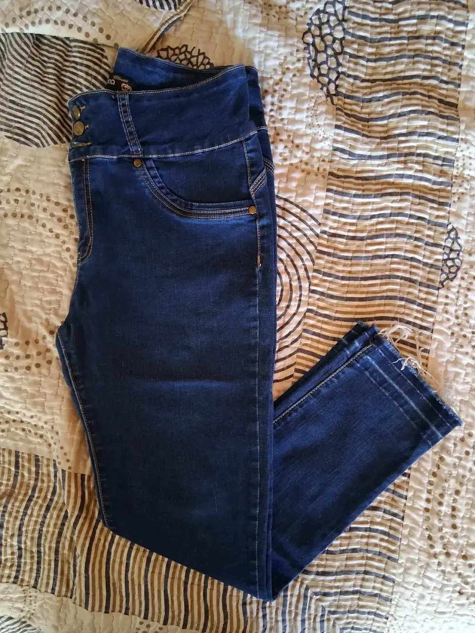 Jeans azul para mujer - miniatura 1