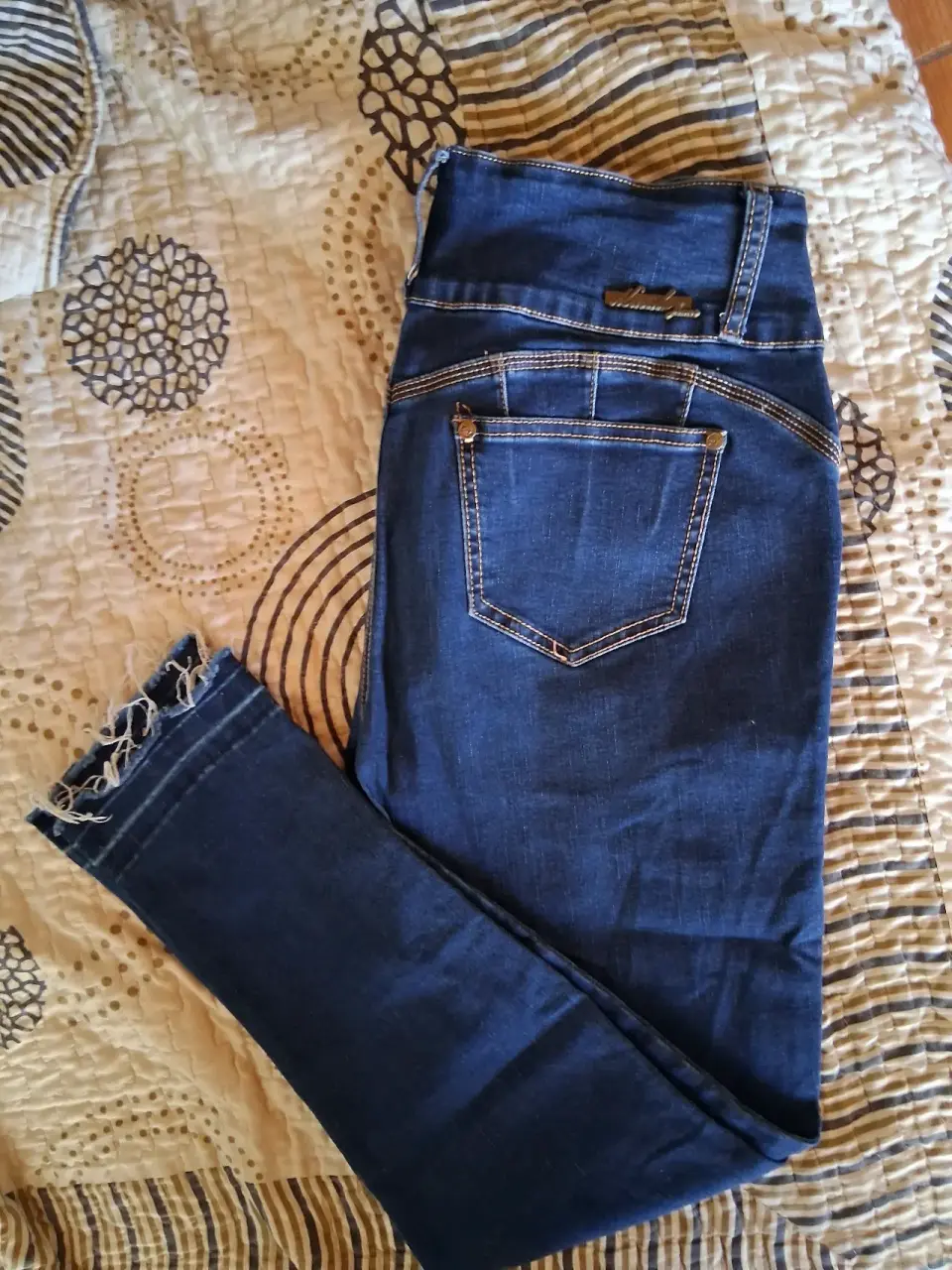 Jeans azul para mujer - miniatura 3
