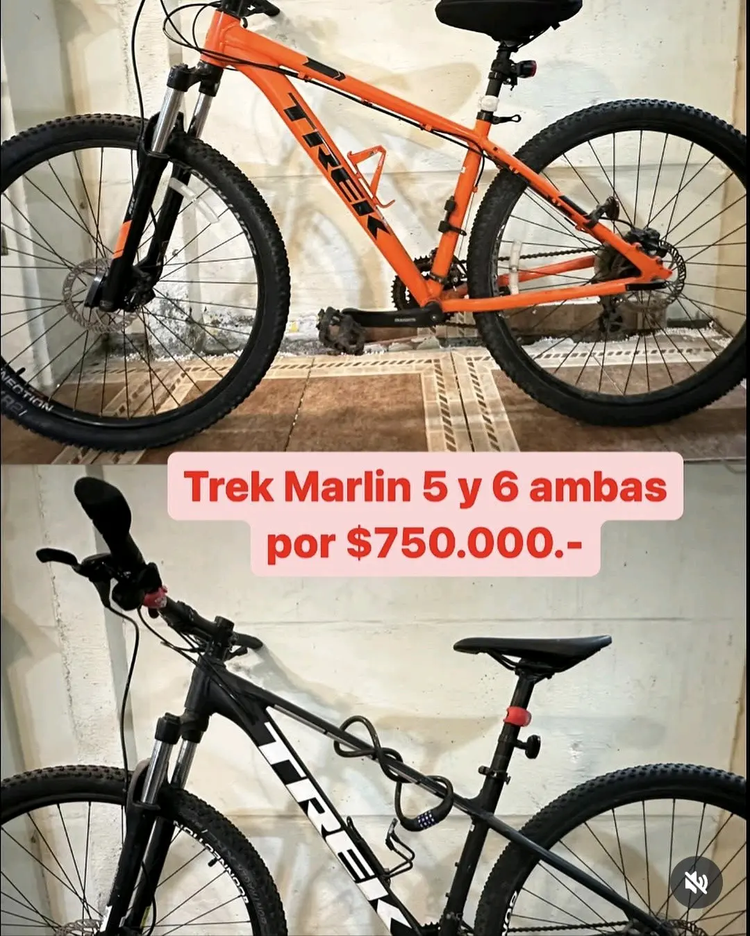 Bicicleta Trek Marlin 5 y 6