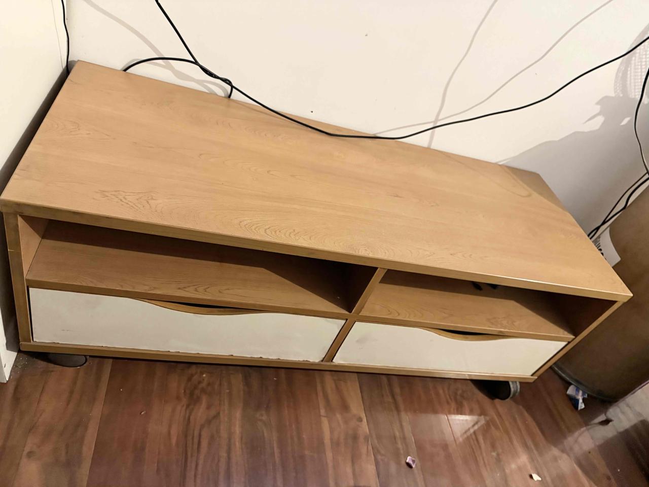 Mueble de TV madera clara - miniatura 2