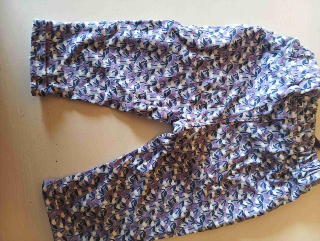 Conjunto ropa infantil blanco y floral - miniatura 3