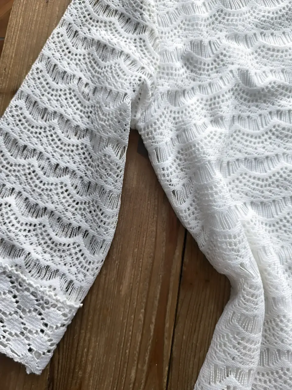 Vestido encaje blanco - miniatura 3