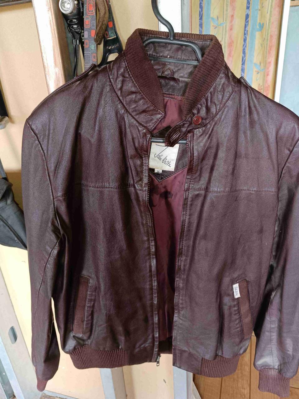 Chaqueta unisex marrón retro - miniatura 1