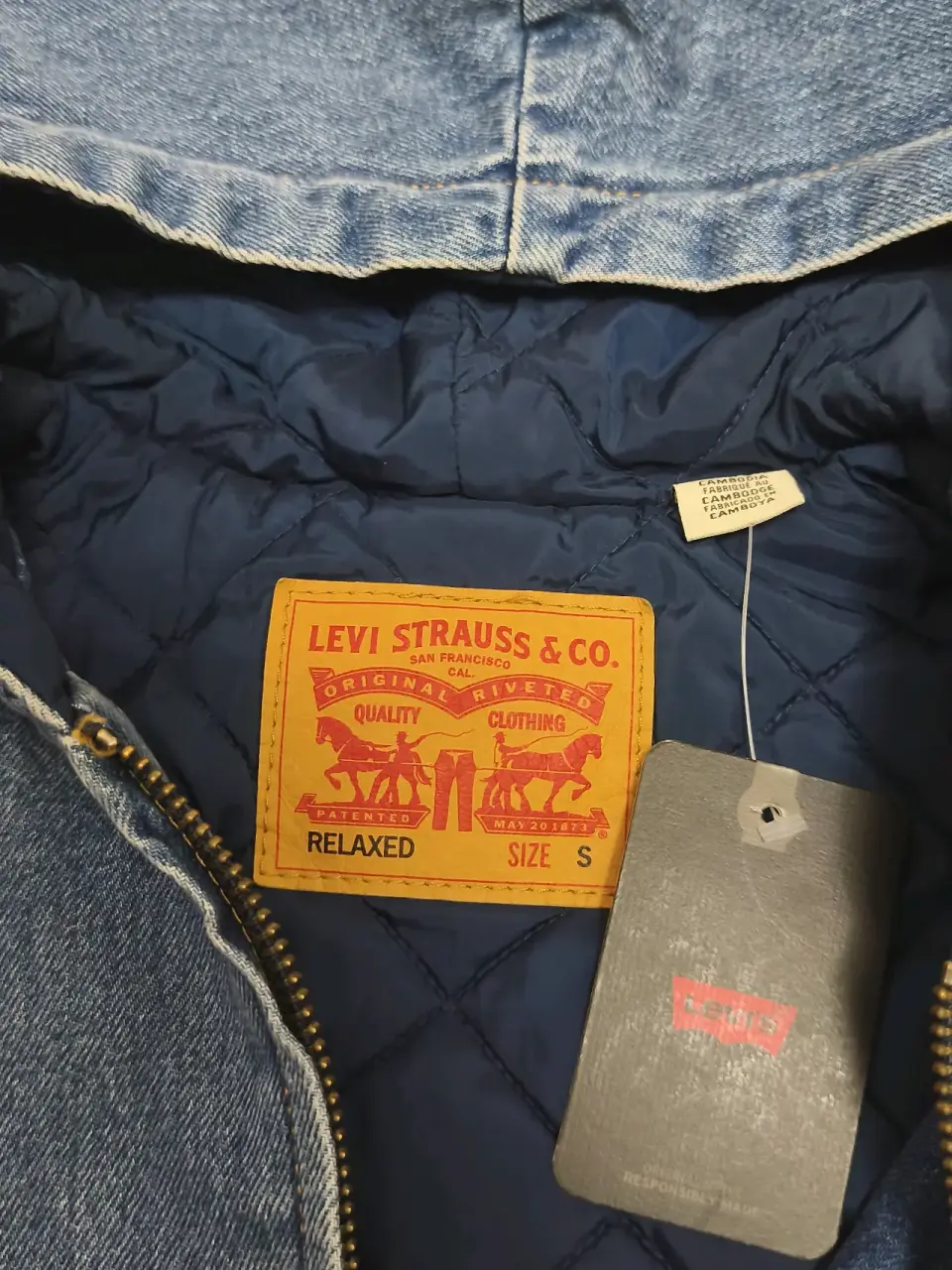 Chaqueta Levis Potrero(duck) talla S - miniatura 5