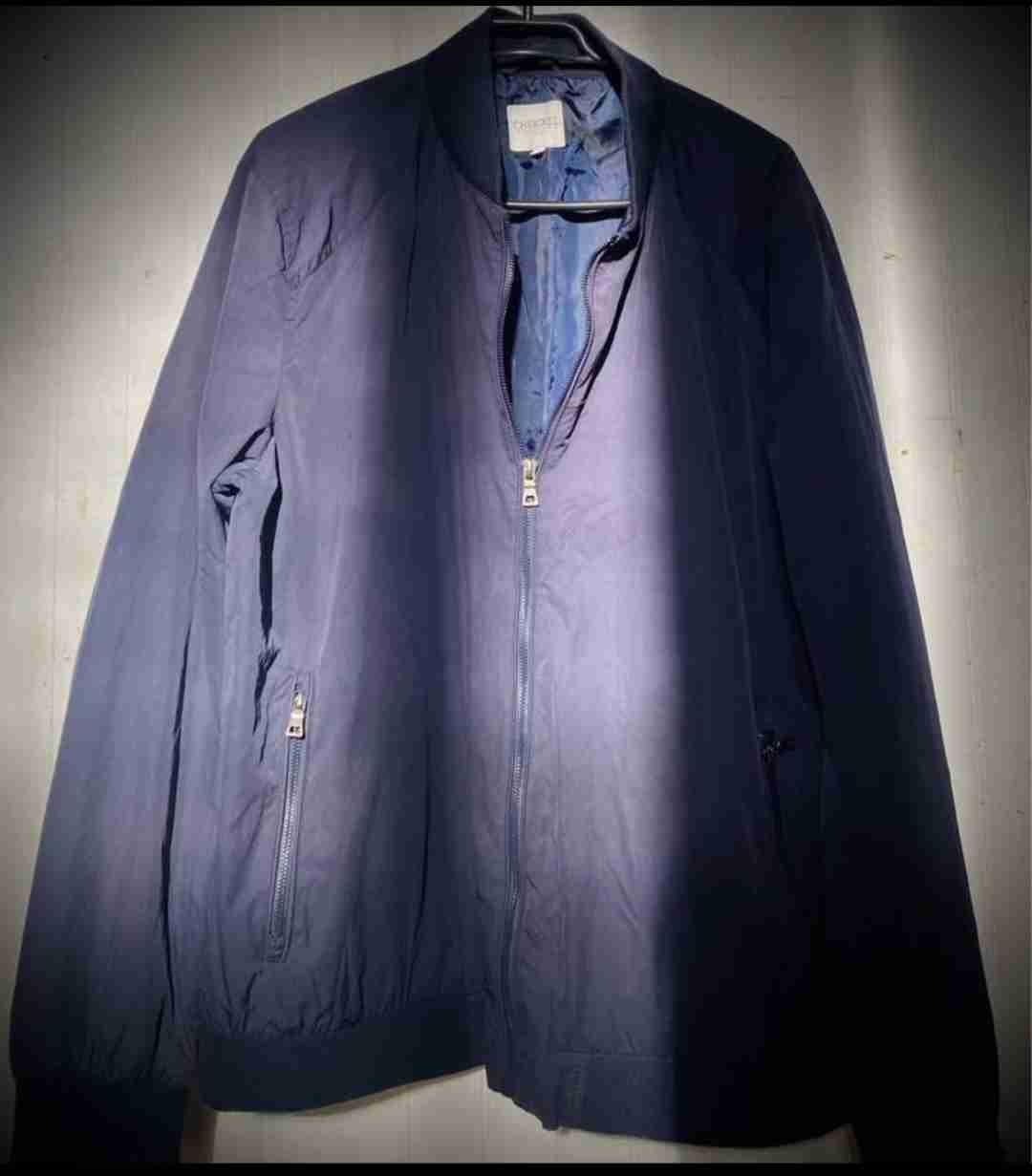 Chaqueta Bomber Caballero Azul Oscuro - miniatura 2