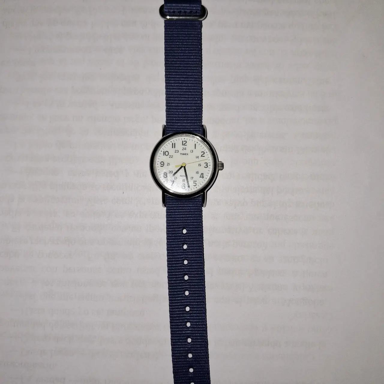 Reloj Timex Weekender correa azul - miniatura 2