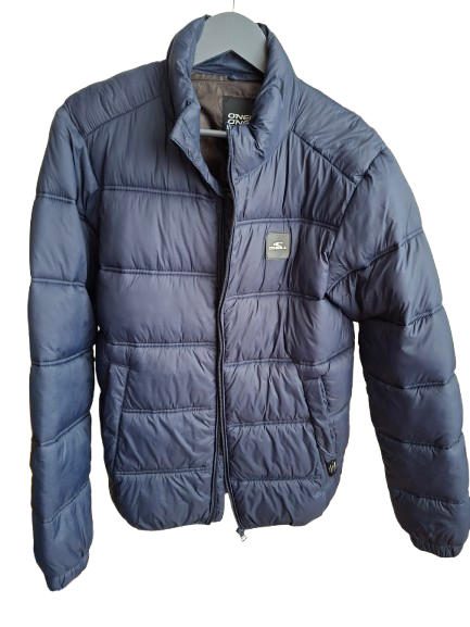 Chaqueta Acolchada Azul Marino - miniatura 1