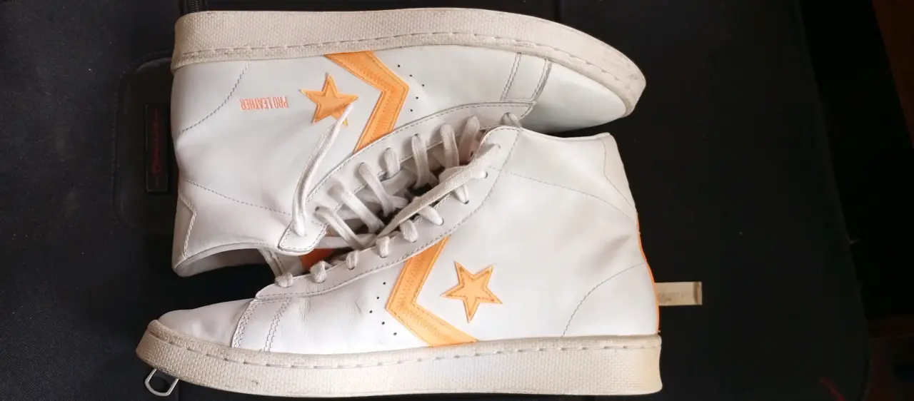 Zapatillas Converse cuero alto basket - miniatura 1