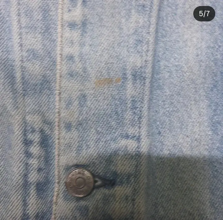 Chaqueta jeans azul claro - miniatura 5
