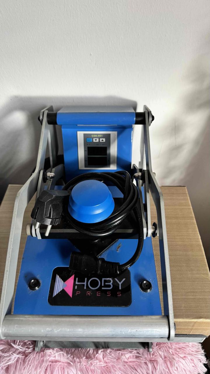 Prensa de calor Hoby Press azul - miniatura 2