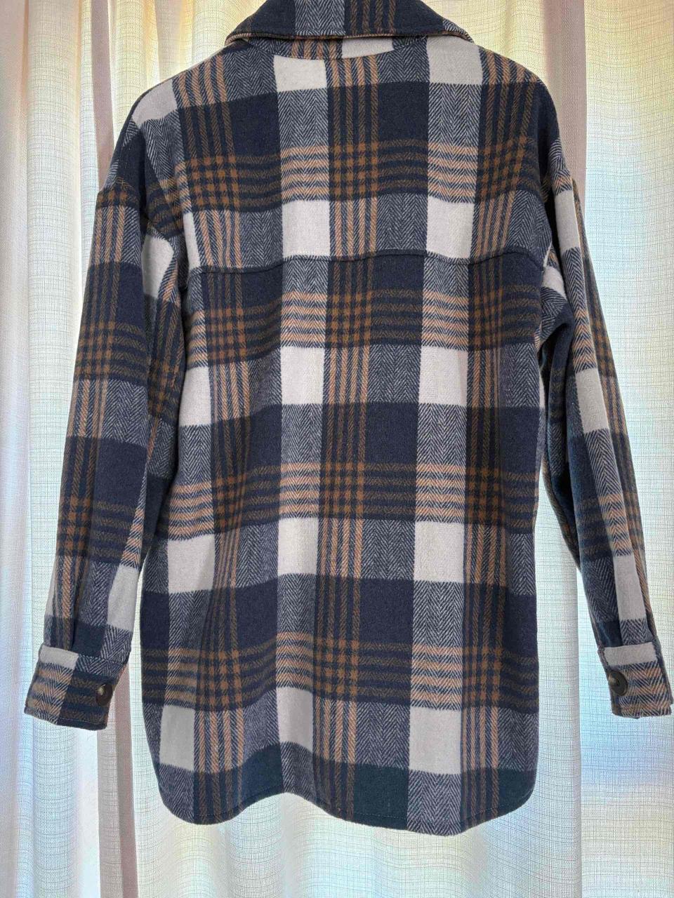 Chaqueta de franela a cuadros - miniatura 2