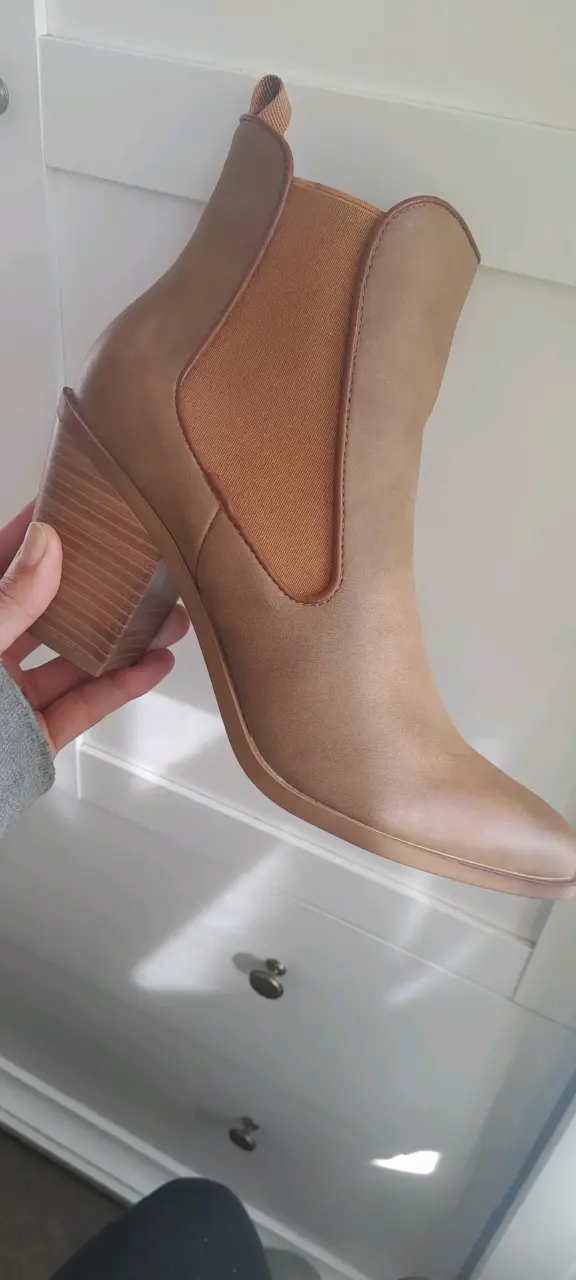 Botines marrones con tacón - miniatura 3