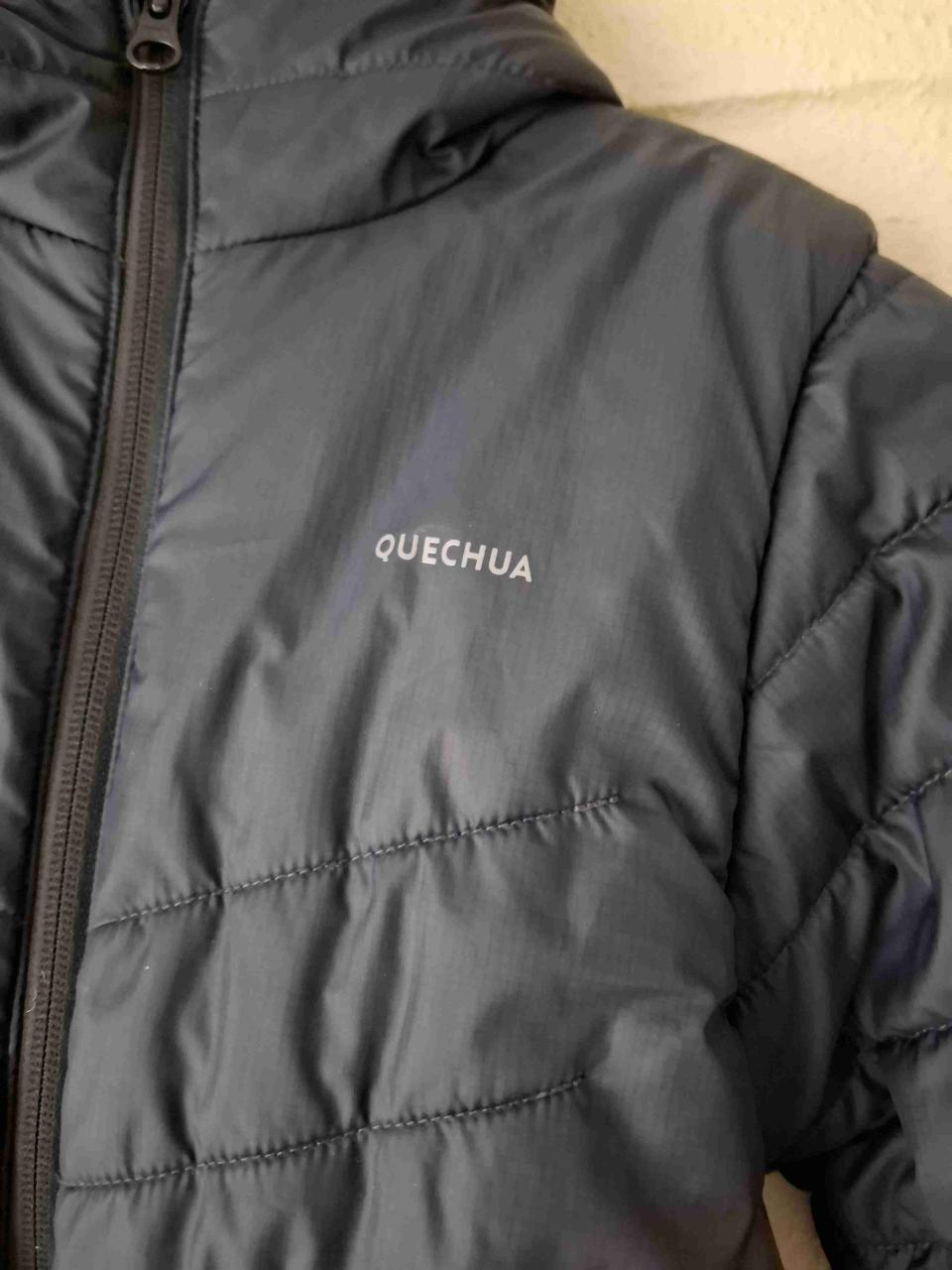 Chaqueta térmica azul Quechua - miniatura 3