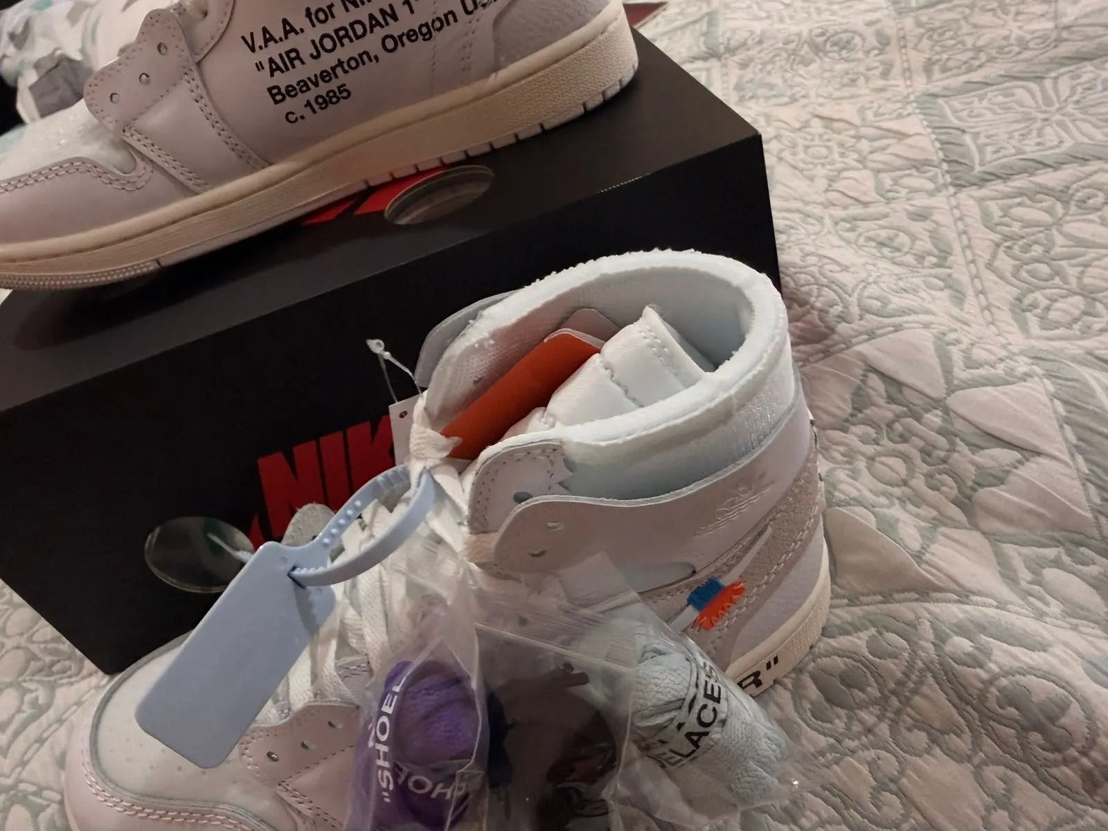 Jordan 1 Retro High OG x Virgil Abloh Archive ‘Ala - miniatura 5