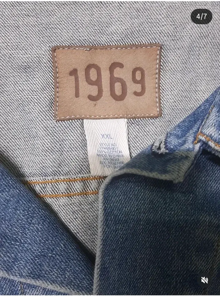 Chaqueta de mezclilla azul - miniatura 4