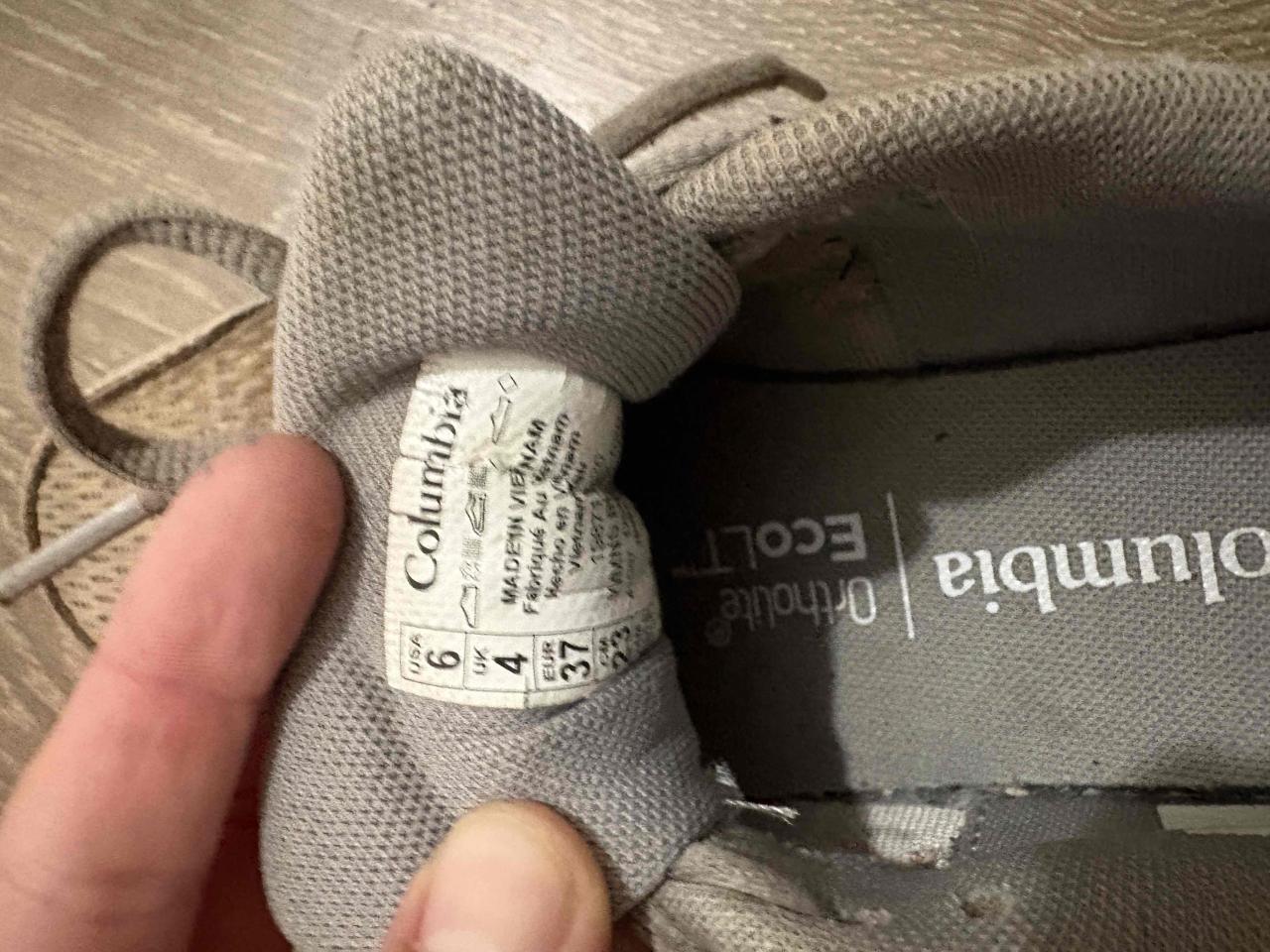 Zapatillas deportivas Columbia grises - miniatura 3