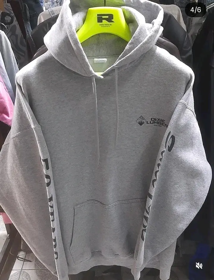 Polerón gris con capucha - miniatura 4