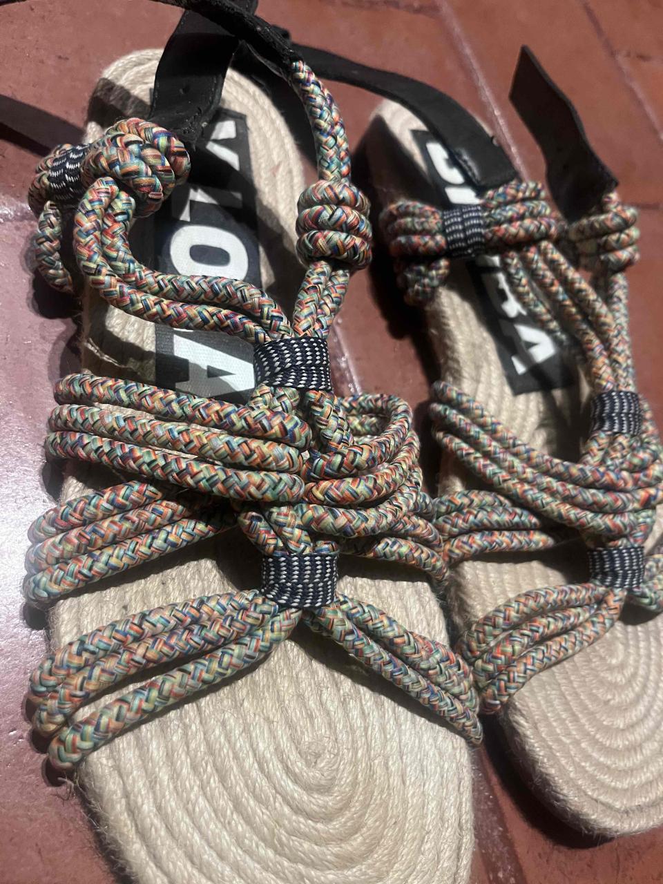 Sandalias de cuerda trenzada Bimba y Lola - miniatura 2