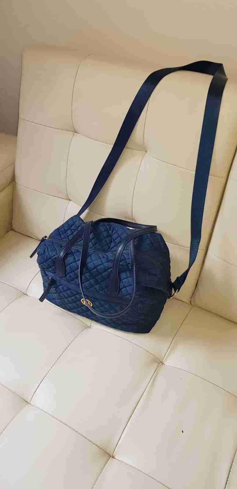 Bolso azul acolchado - miniatura 6