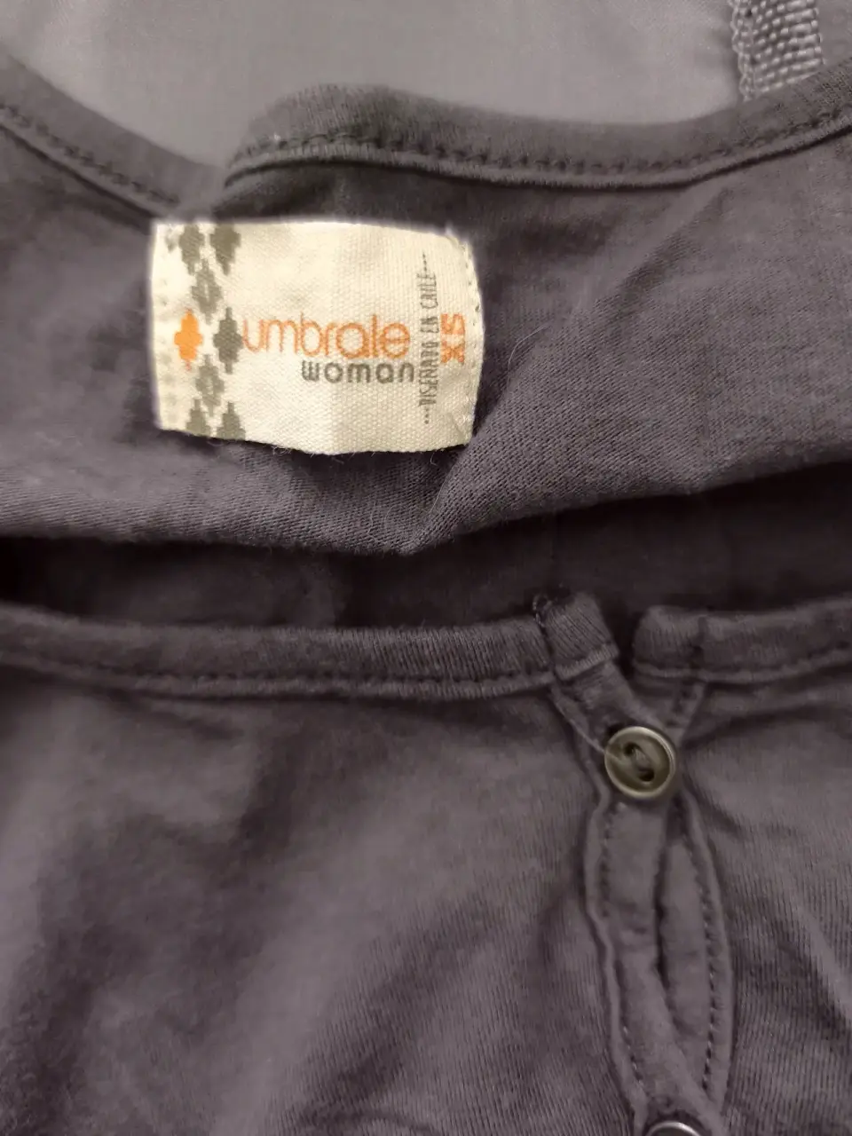 Polera Umbrale color petróleo con botones - miniatura 4