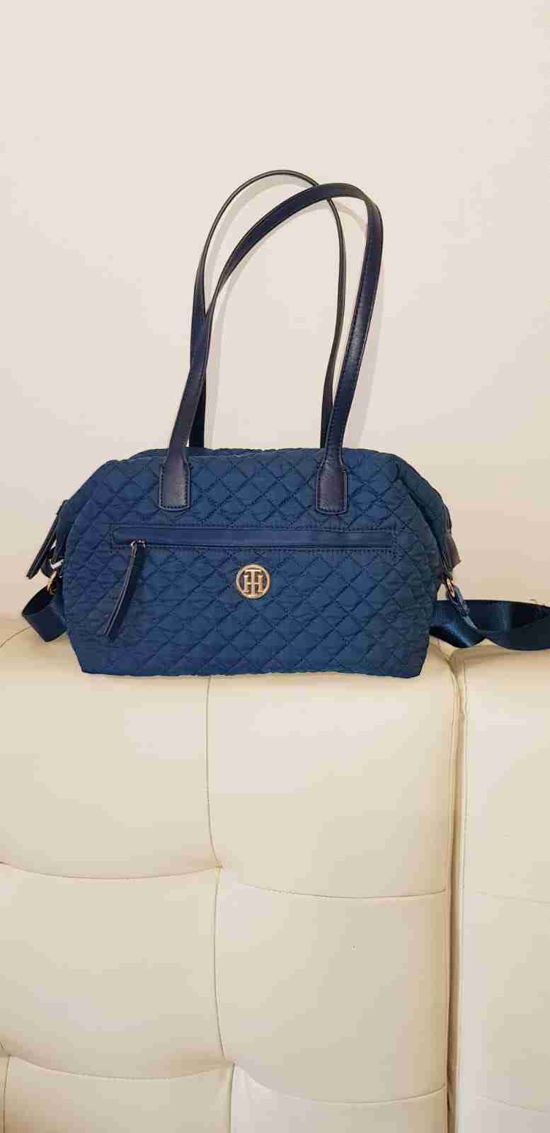 Cartera/bolso azul acolchado Thommy Hilfiger - miniatura 2