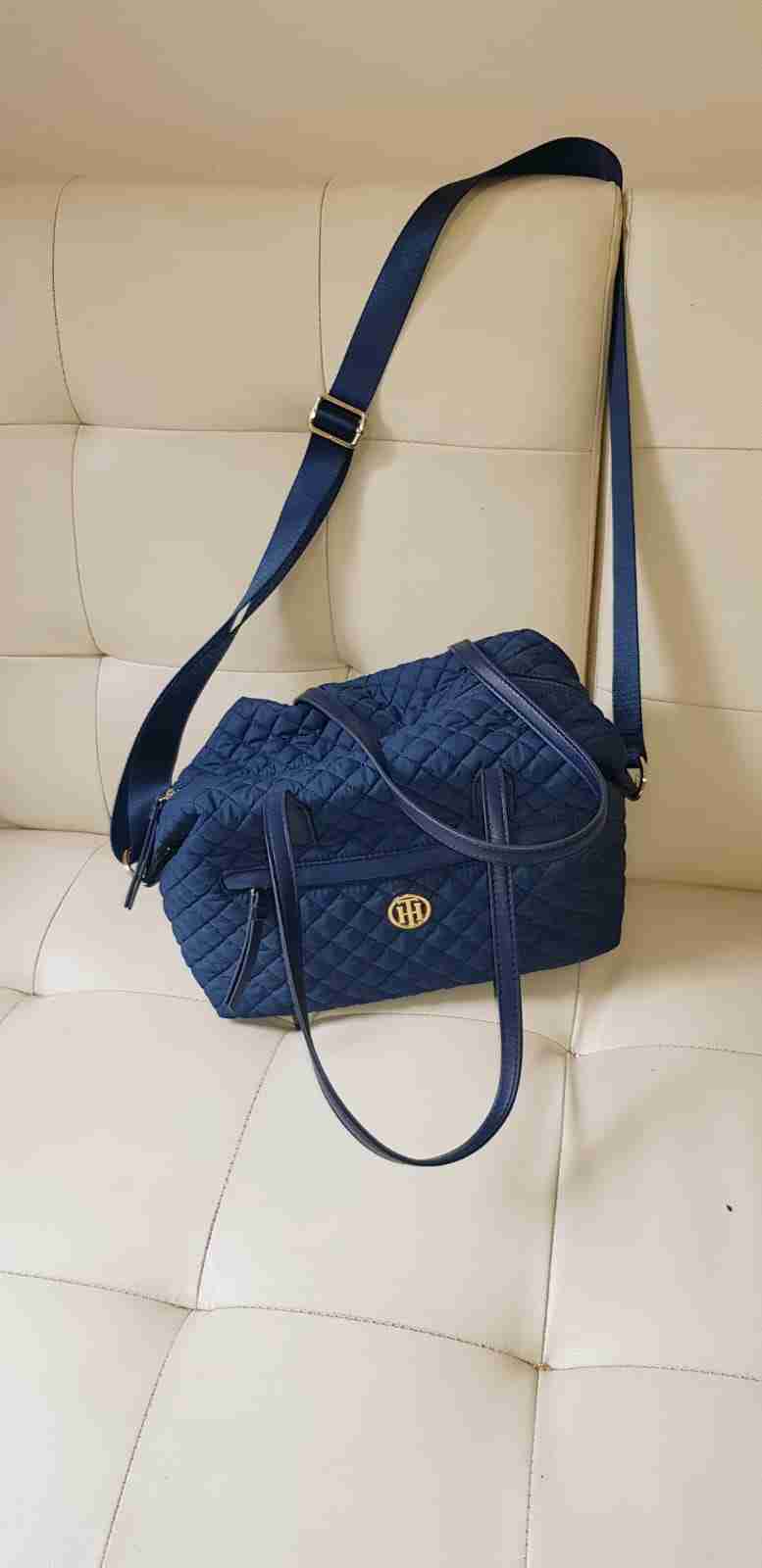 Cartera/bolso azul acolchado Thommy Hilfiger - miniatura 3
