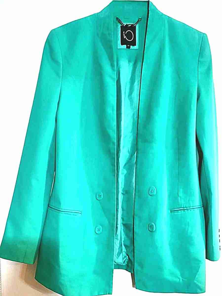 Blazer Largo IO Verde Turquesa/Mod.160202230601274 - miniatura 5