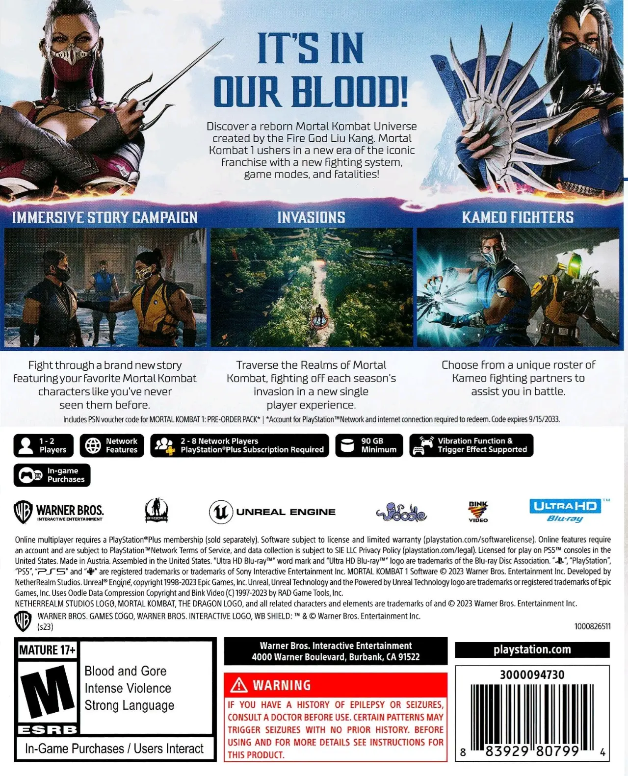Juego PS5 Mortal Kombat 1 - miniatura 2