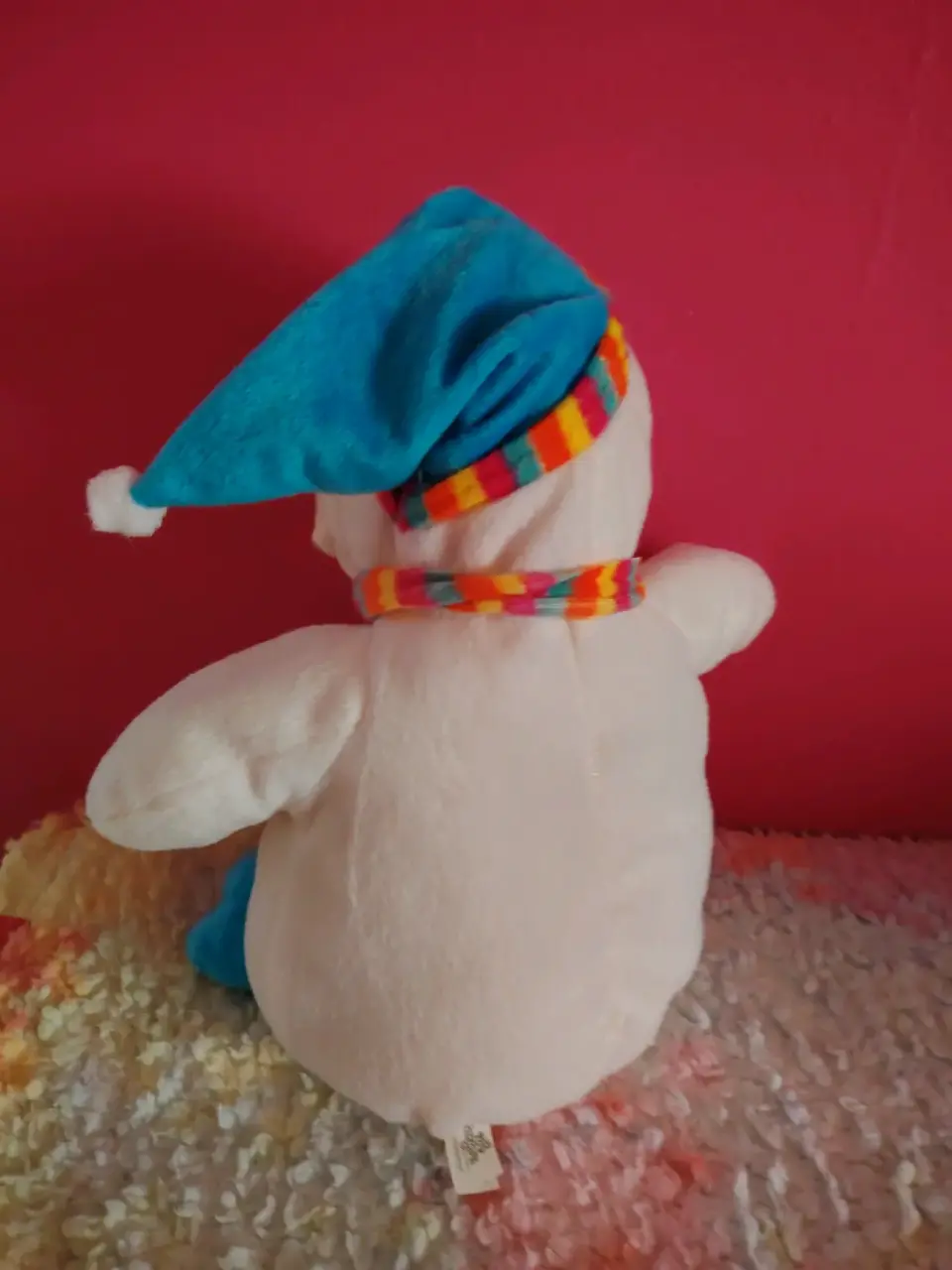 Peluche oso polar con gorro - miniatura 2