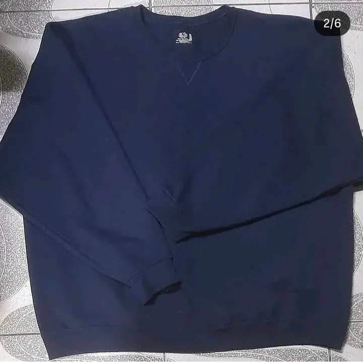 Polerón azul oscuro unisex - miniatura 2