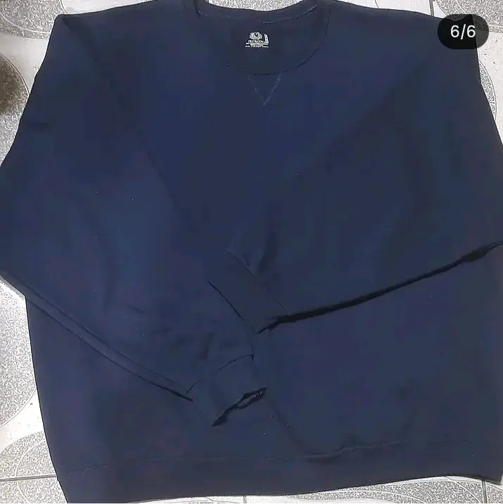 Polerón azul oscuro unisex - miniatura 4