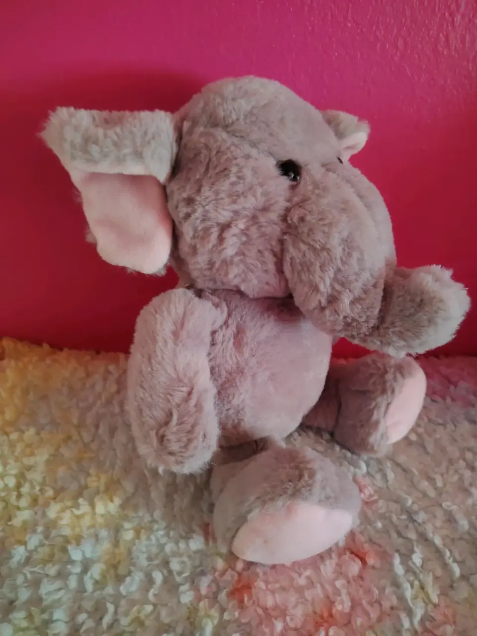 Peluche elefante gris - miniatura 2