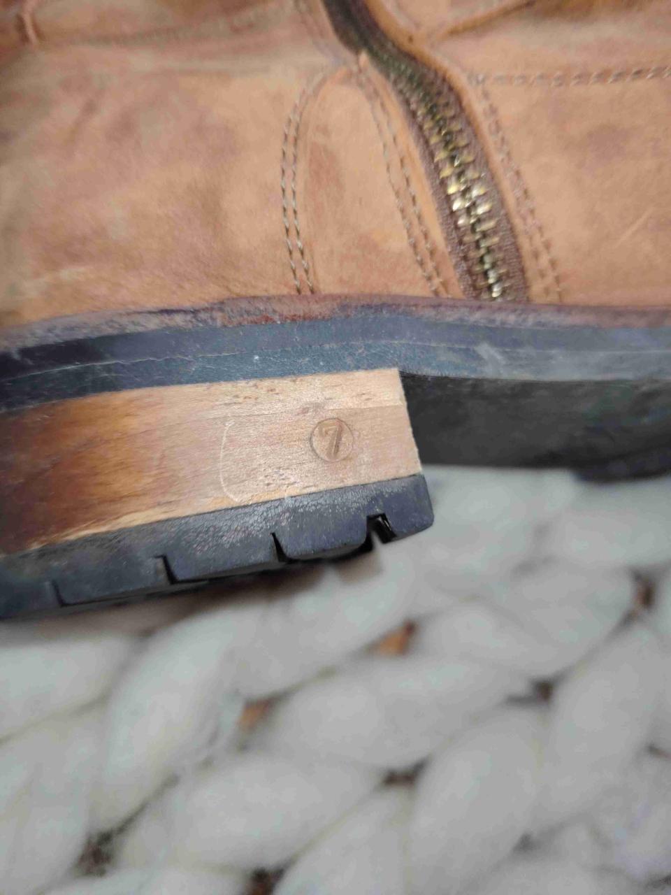 Botas de cuero marrón - miniatura 4