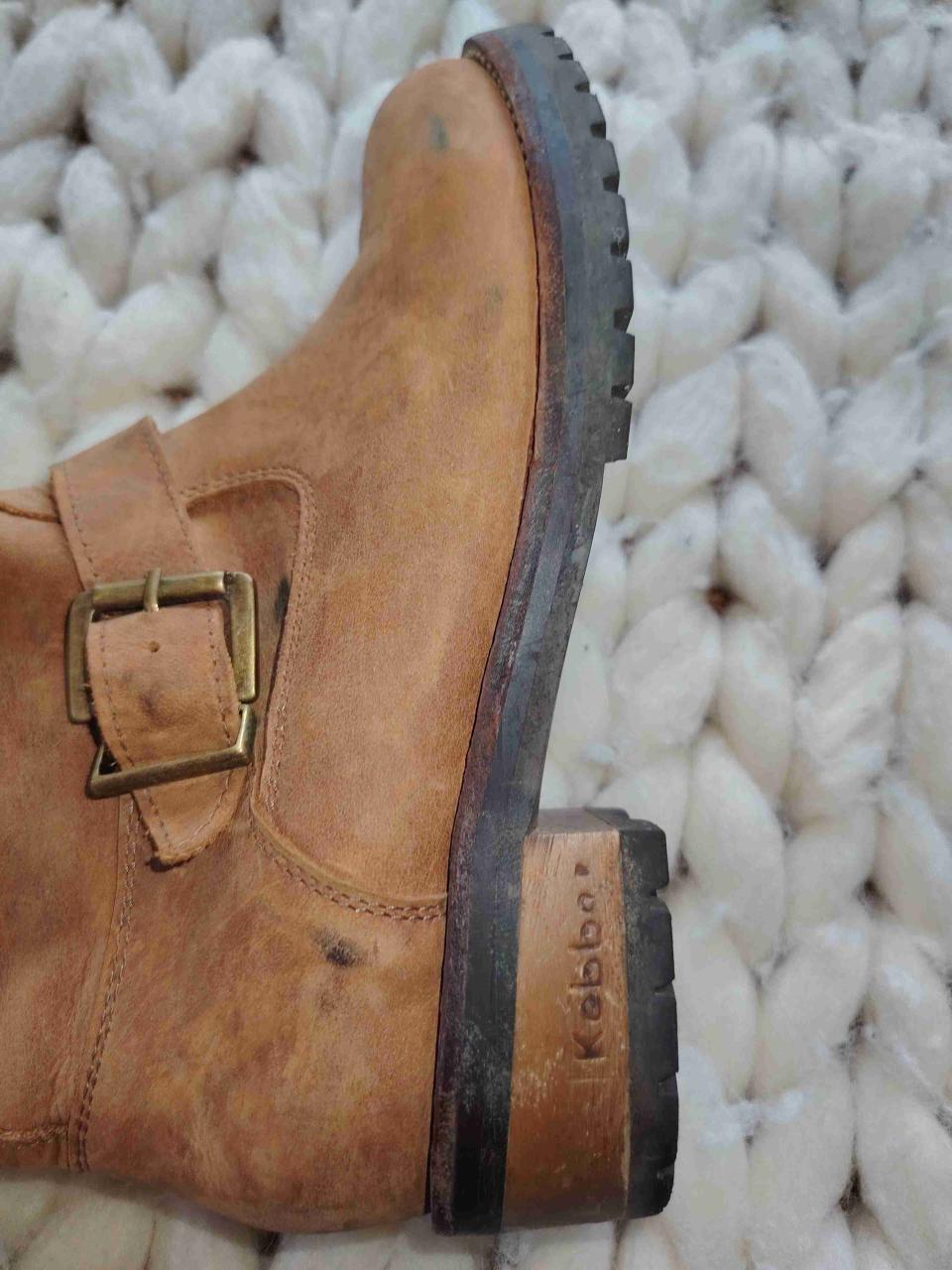 Botas de cuero marrón - miniatura 5