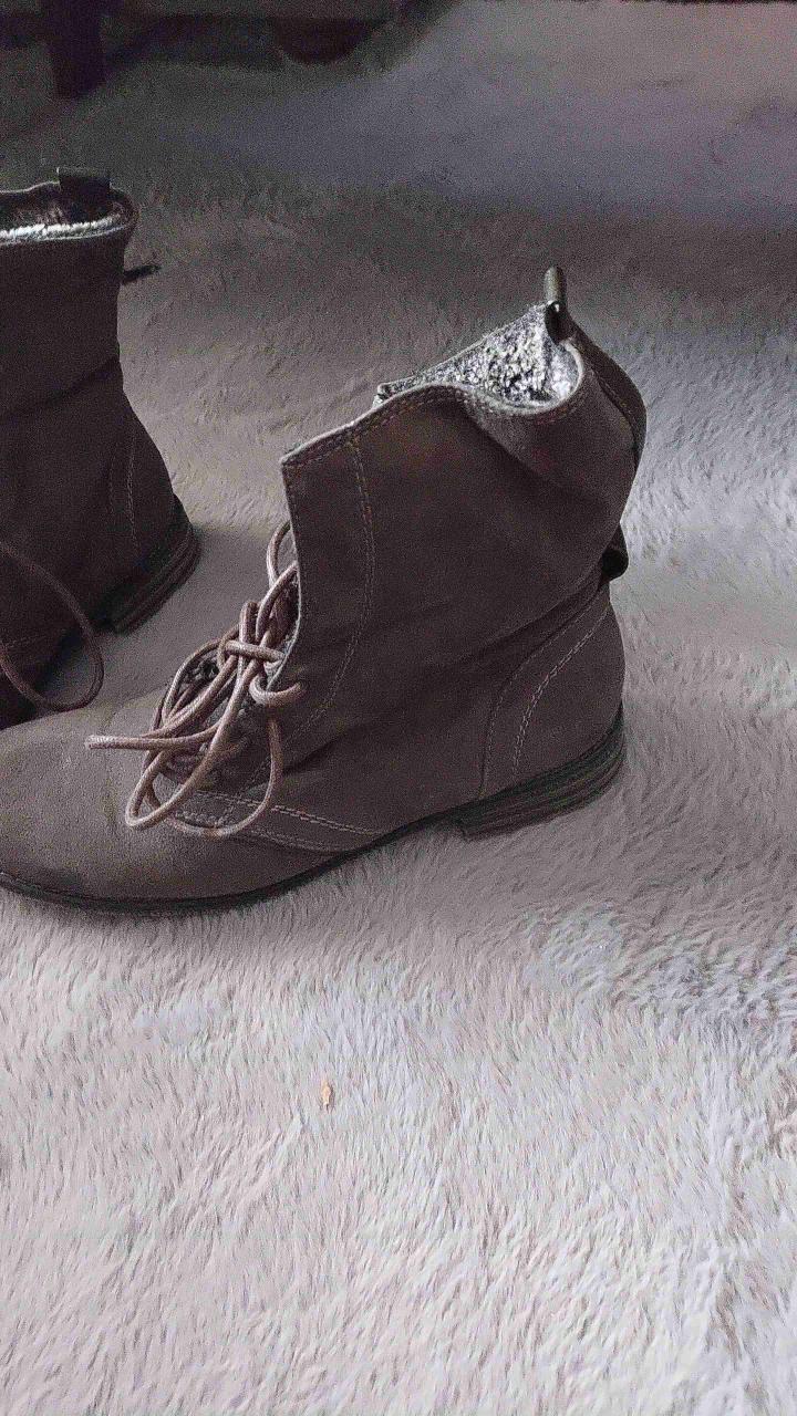 Botas de cuero marrón - miniatura 2