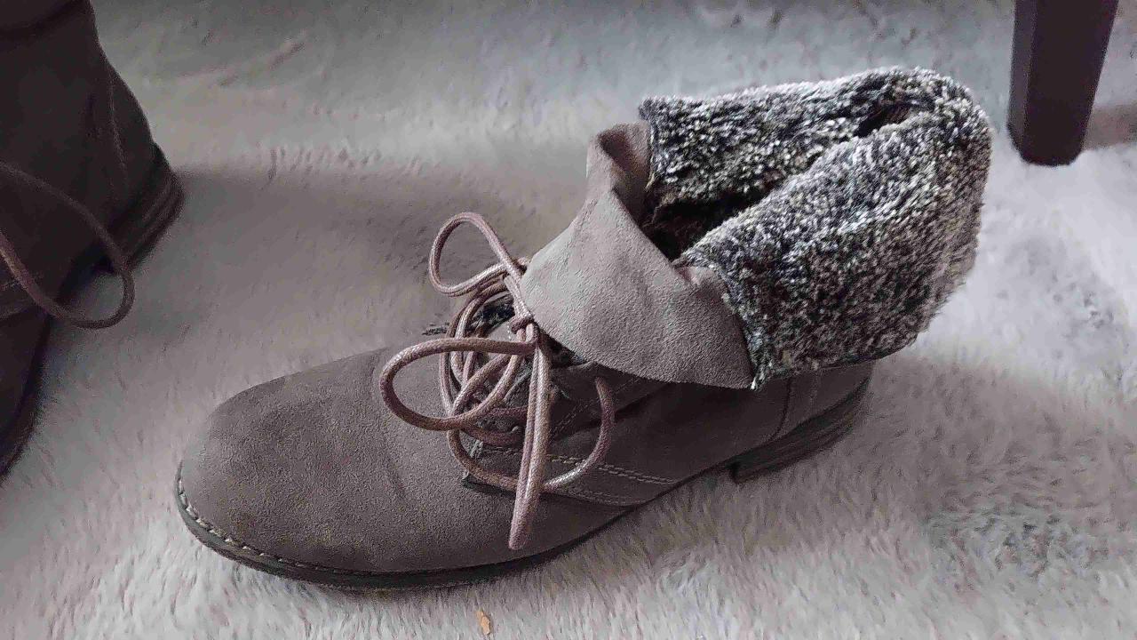 Botas de cuero marrón - miniatura 3